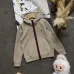 Polo Ralph Lauren Pony Logo Zip Hoodie Tracksuit Set Top &amp; Pants Khaki,Navy #B69399