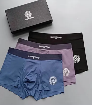 Chrome Hearts Underwears for Men Soft skin-friendly light and breathable (3PCS) #A37477 Chrome Hearts Underwears for Men Soft skin-friendly light and breathable (3PCS) #A37477