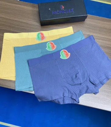 Moncler Underwears for Men 3 pairs per box #A65844