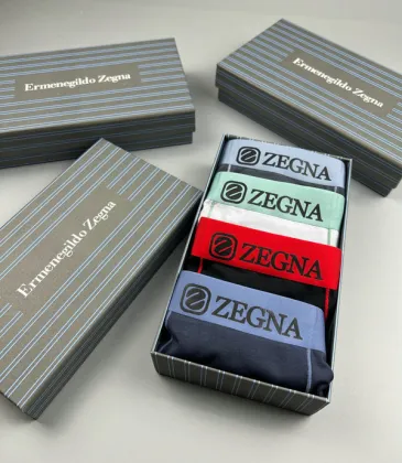 ZEGNA Underwears for Men Soft skin-friendly light and breathable (4PCS) #A37465 ZEGNA Underwears for Men Soft skin-friendly light and breathable (4PCS) #A37465