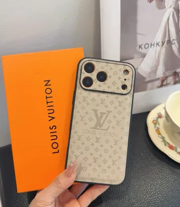 LV Full-Coverage Leather Phone Case gift #A65270