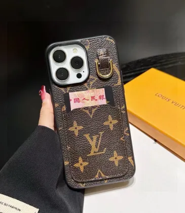 LV monogram  card slot phone case #A57781