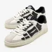 AMIRI Pacific Bones White Black Low Top Sneakers #B69404