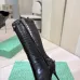 Balenciaga Cagole Studded Pointed‑Toe Over‑The‑Knee Boots 9.5cm Heel #B68384