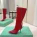 Balenciaga Cagole Studded Pointed‑Toe Over‑The‑Knee Boots 9.5cm Heel #B68385