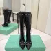 Balenciaga Cagole Studded Pointed‑Toe Over‑The‑Knee Boots 9.5cm Heel #B68386