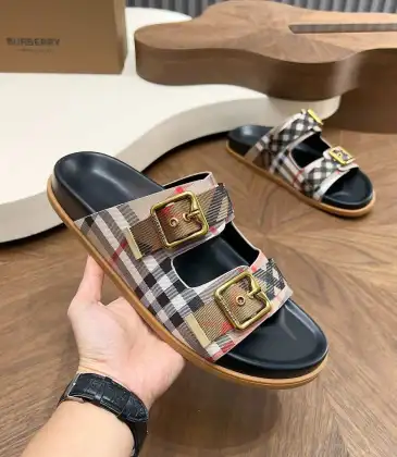 Burberry Shoes for Burberry Slippers for men #A64987