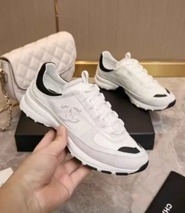 Chanel Unisex Color Block Sneakers #A54425