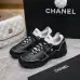 Chanel shoes for Chanel Sneakers Unisex Shoes #A66178