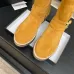Chanel 26AW Suede Square‑Toe Buckle Ankle Boots #B68478