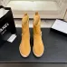 Chanel 26AW Suede Square‑Toe Buckle Ankle Boots #B68478