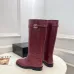 Chanel CC Metal Buckle Flat Knee‑High Rider Boots #B68463