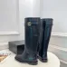 Chanel CC Metal Buckle Flat Knee‑High Rider Boots #B68464