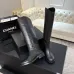 Chanel Classic Double‑C Suede Calfskin Knee‑High Riding Boots #B68367