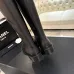 Chanel Classic Double‑C Suede Calfskin Knee‑High Riding Boots #B68367