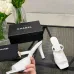 Chanel 2026 Double‑Strap Square‑Toe Heel Slide Sandals #B68496