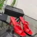 Chanel 2026 Double‑Strap Square‑Toe Heel Slide Sandals #B68497