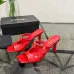 Chanel 2026 Double‑Strap Square‑Toe Heel Slide Sandals #B68497