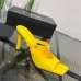 Chanel 2026 Double‑Strap Square‑Toe Heel Slide Sandals #B68498