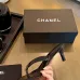 Chanel 2026 Double‑Strap Square‑Toe Heel Slide Sandals #B68501
