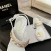 Chanel shoes for Women Chanel sandals Black/White/Red/Brown #A49584