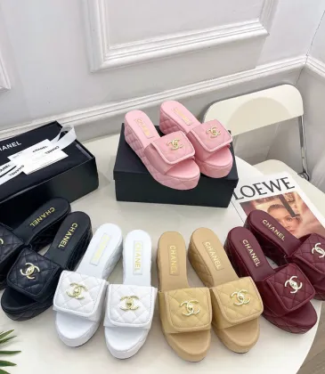 Chanel shoes for Women Chanel sandals Black/White/Red/Pink/Yellow #A47881 Chanel shoes for Women Chanel sandals Black/White/Red/Pink/Yellow #A47881