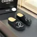Chanel Classic Double C Suede Closed‑Toe Birkenstock Mules #B68362