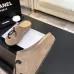 Chanel Classic Double C Suede Closed‑Toe Birkenstock Mules #B68363