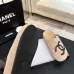 Chanel Classic Double C Suede Closed‑Toe Birkenstock Mules #B68365