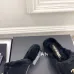 Chanel Double C Turnlock Shearling Lined Mule Slippers #B68351