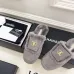 Chanel Double C Turnlock Shearling Lined Mule Slippers #B68353