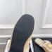 Chanel Double C Turnlock Shearling Lined Mule Slippers #B68354