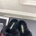 Chanel Double C Turnlock Shearling Lined Mule Slippers #B68355