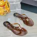 Chanel Jelly Flip Flops TPU Waterproof Beach Sandals #A65287