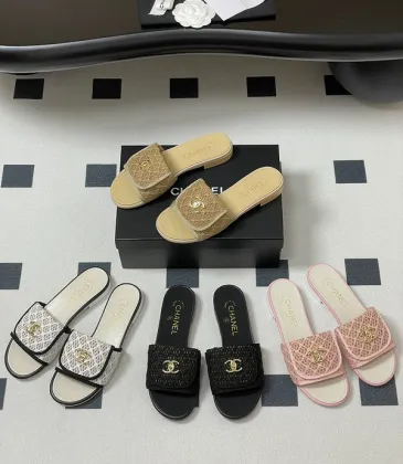 Chanel shoes for Women's Chanel slippers #A49578 Chanel shoes for Women's Chanel slippers #A49578