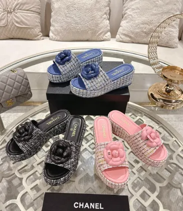 Chanel shoes for Women's Chanel slippers #A49732 Chanel shoes for Women's Chanel slippers #A49732