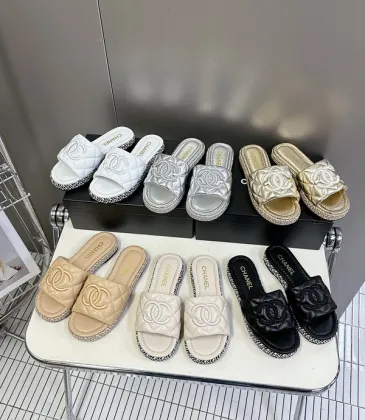 Chanel shoes for Women's Chanel slippers #A49749 Chanel shoes for Women's Chanel slippers #A49749