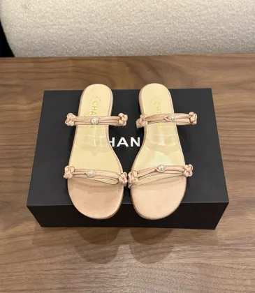 Chanel shoes for Women's Chanel slippers #A62857