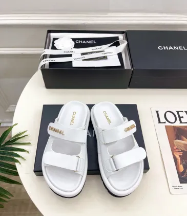 Chanel shoes for Women's Chanel slippers #A62860