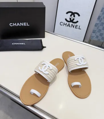 Chanel shoes for Women's Chanel slippers #A65139