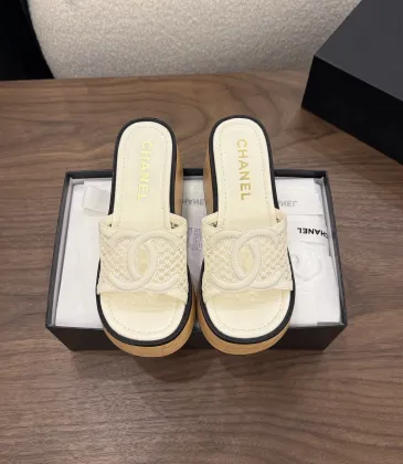 Chanel shoes for Women's Chanel slippers #A65223