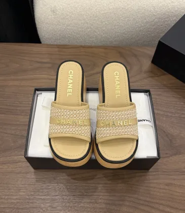 Chanel shoes for Women's Chanel slippers #A65226