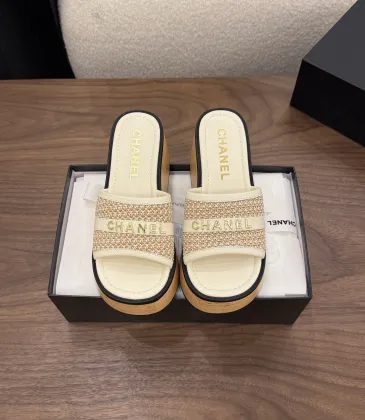 Chanel shoes for Women's Chanel slippers #A65228
