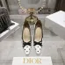 Dior 26SS Runway Embroidered Pointed‑Toe Pumps 8.5cm Heel #B68468