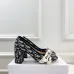 Dior J'ADIOR Bow Ribbon Tweed Block‑Heel Pumps 7.5cm Heel #B68392