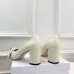 Dior J'ADIOR Bow Ribbon Tweed Block‑Heel Pumps 7.5cm Heel #B68395