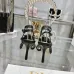 Dior Spring Summer New High-Heel 7.5 cm Sandals  Butterfly  Floral Design   #A63466