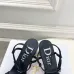 Dior CD Buckle One‑Strap High‑Heel Slide Sandals 8.5cm Heel #B68399