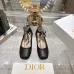 D-ior Shoes 25 Spring and Summer New Ribbon Women's Shoes #A53178