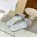 D-ior Shoes for D-ior Slippers for women Dway Embroidered Cotton Chrstian #A48923